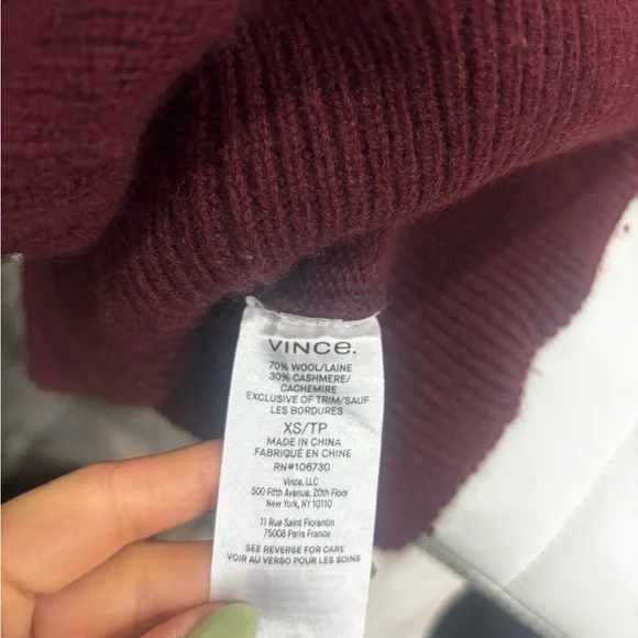 Boxy Wool & Cashmere Theory Cardigan - Picture 5 of 6